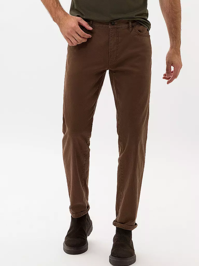 BRAX | Hose Straight Fit CADIZ | camel