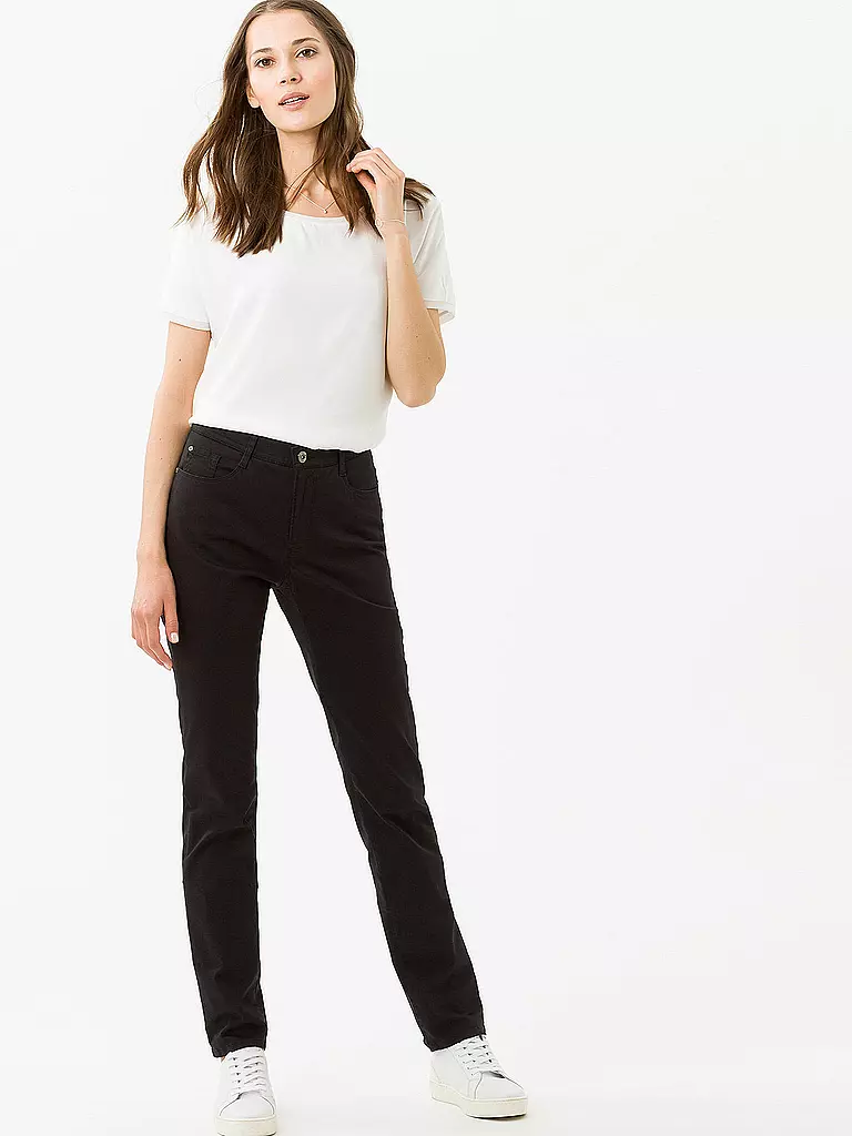 schwarz BRAX Fit Feminin CAROLA Jeans