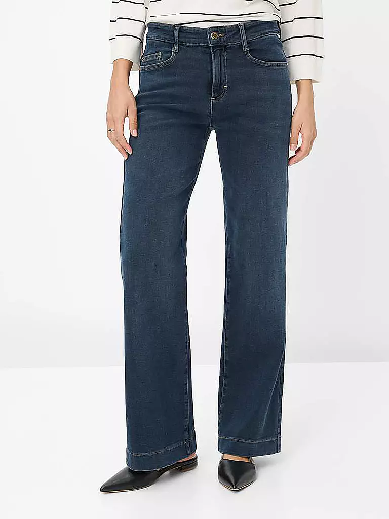BRAX | Jeans Wide Leg MAINE | dunkelblau