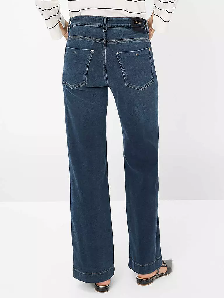 BRAX | Jeans Wide Leg MAINE | dunkelblau
