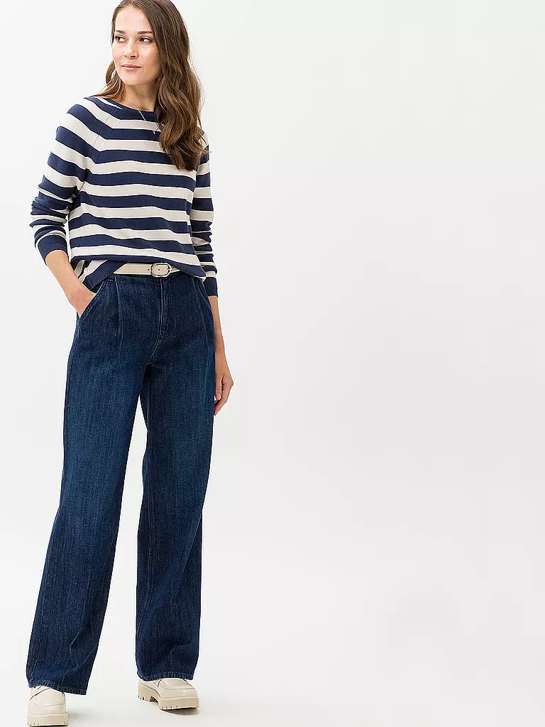 BRAX | Jeans Wide Leg MAINE | dunkelblau