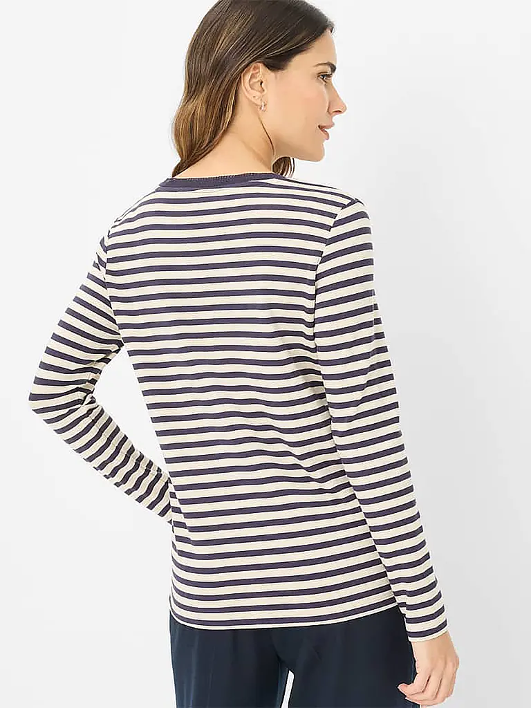 BRAX | Langarmshirt CARINA.L | dunkelblau