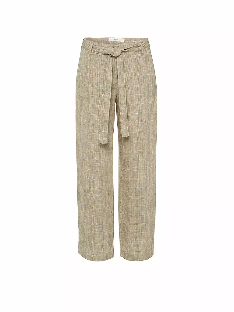 BRAX | Leinen Culotte "Maine S" | beige