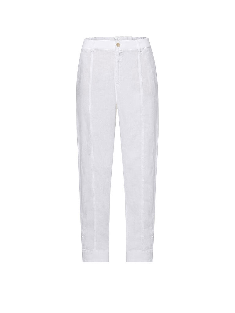 BRAX | Leinenhose Relaxed Fit MELO S | weiß