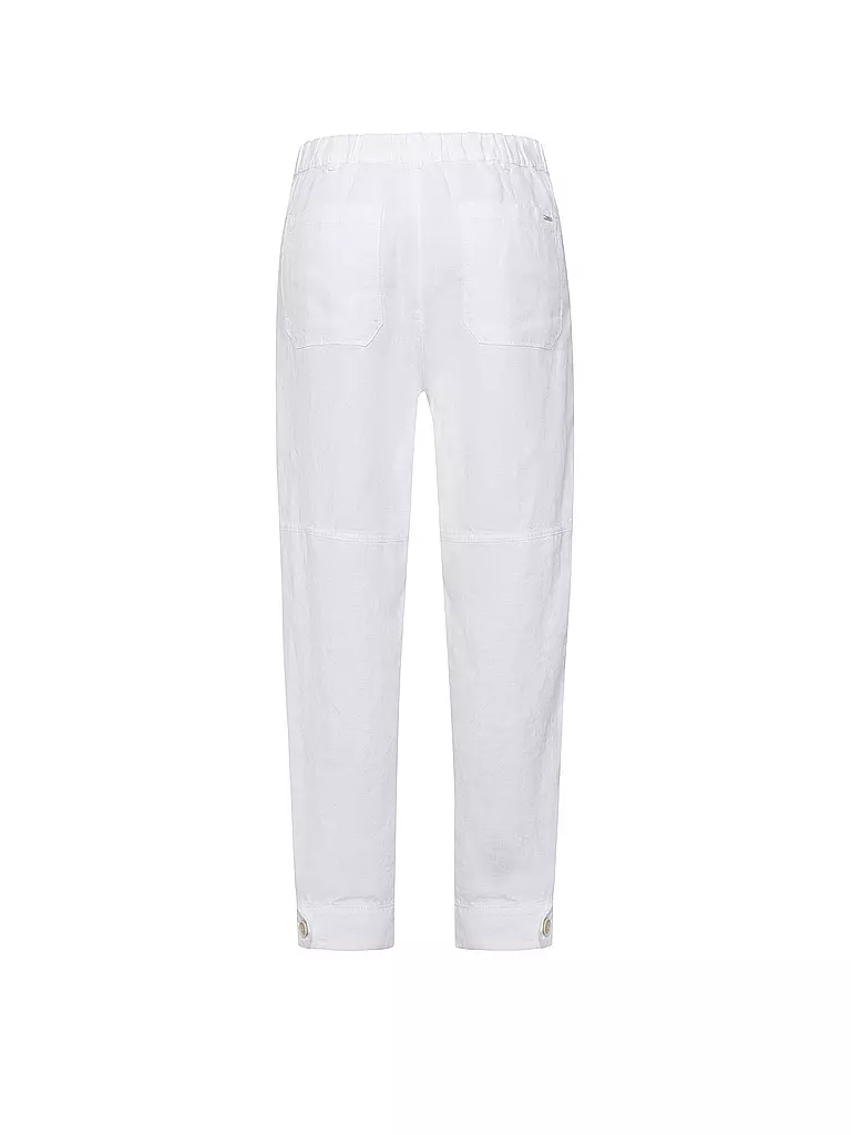 BRAX | Leinenhose Relaxed Fit MELO S | weiß
