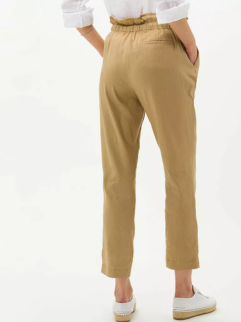 BRAX | Leinenhose Relaxed Fit MILLA S | beige