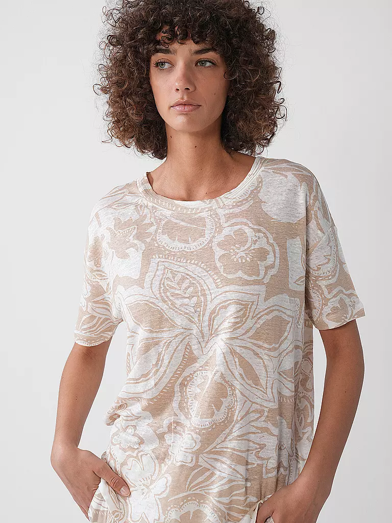 BRAX | Leinenshirt CANDICE | schwarz