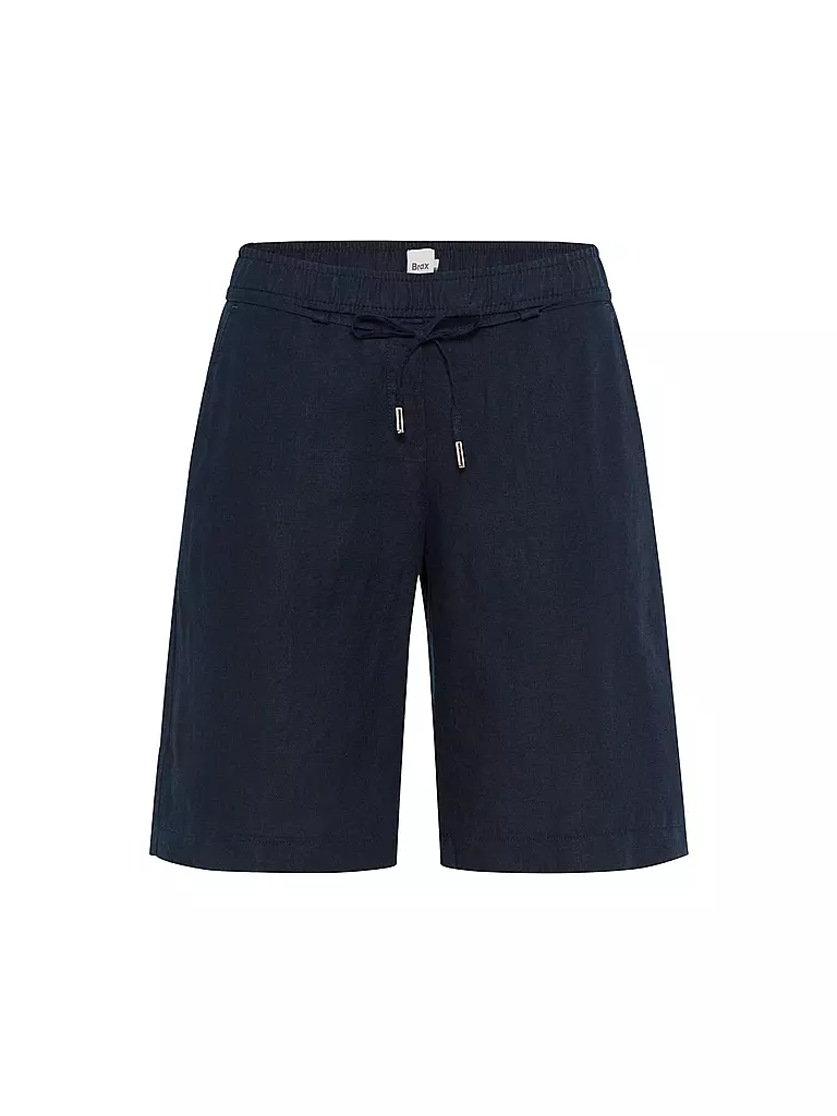 BRAX | Leinenshorts MEL B | dunkelblau