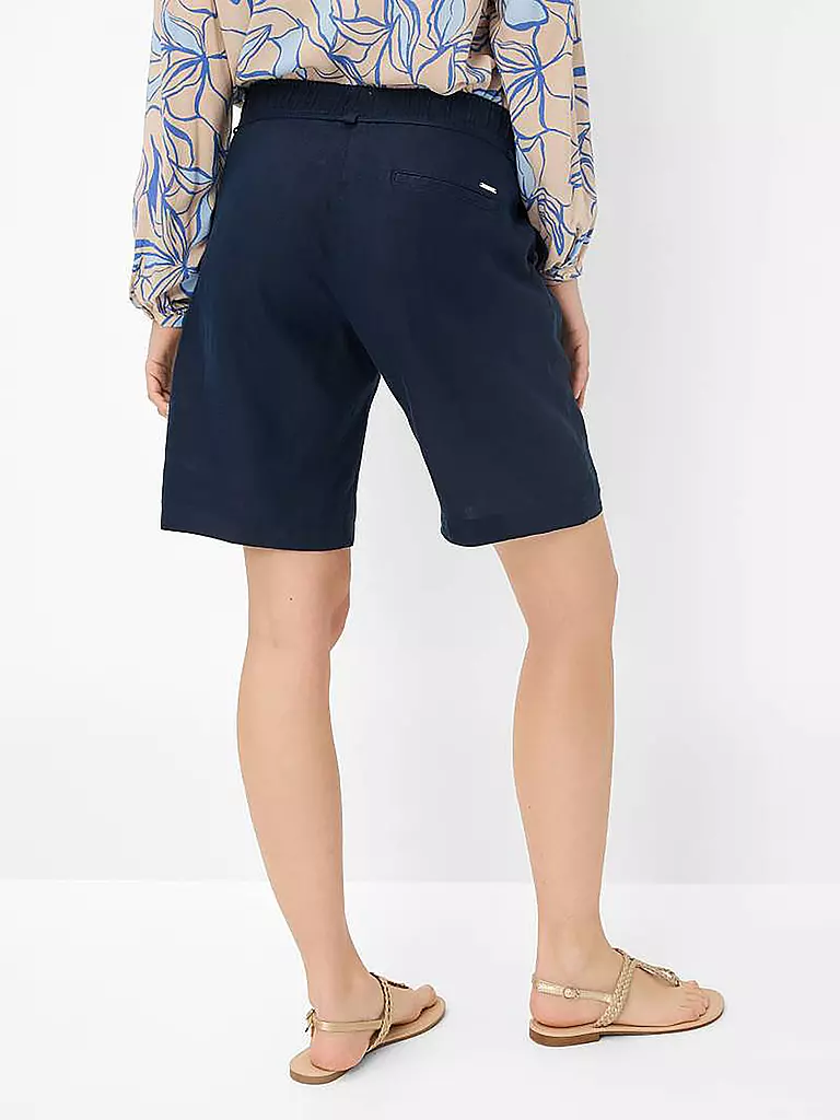 BRAX | Leinenshorts MEL B | dunkelblau