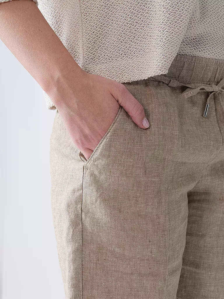 BRAX | Leinenshorts MEL B | dunkelblau