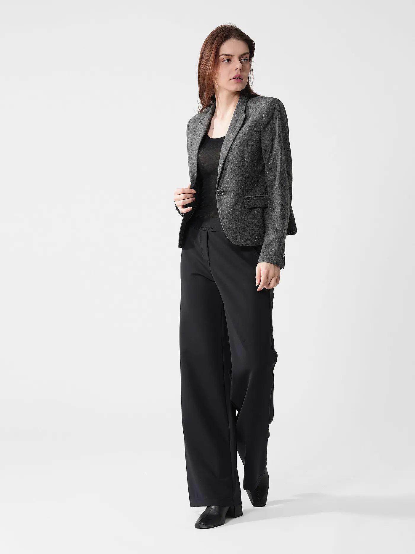 BRAX | Marlenehose MAINE  | schwarz
