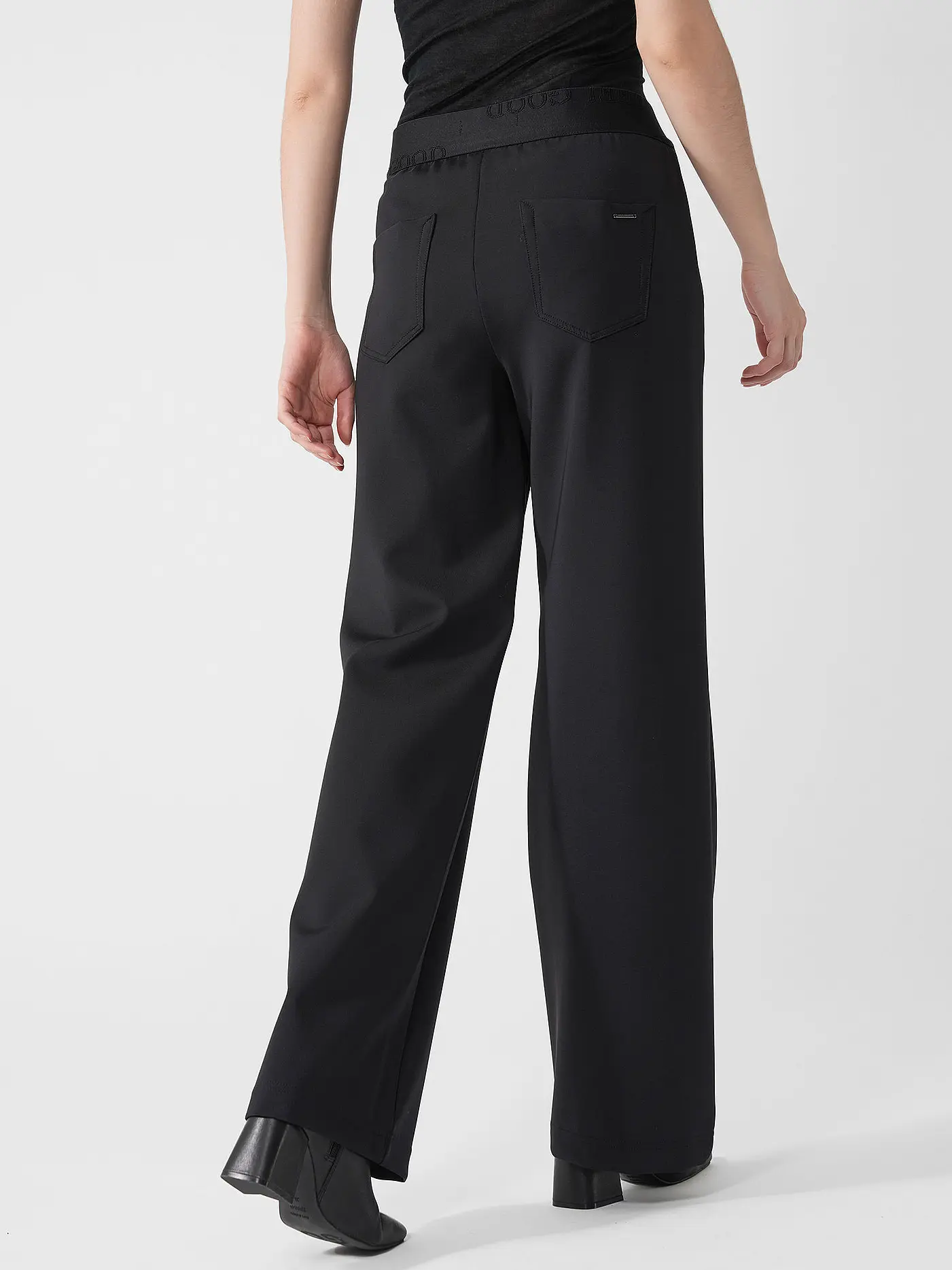 BRAX | Marlenehose MAINE  | schwarz