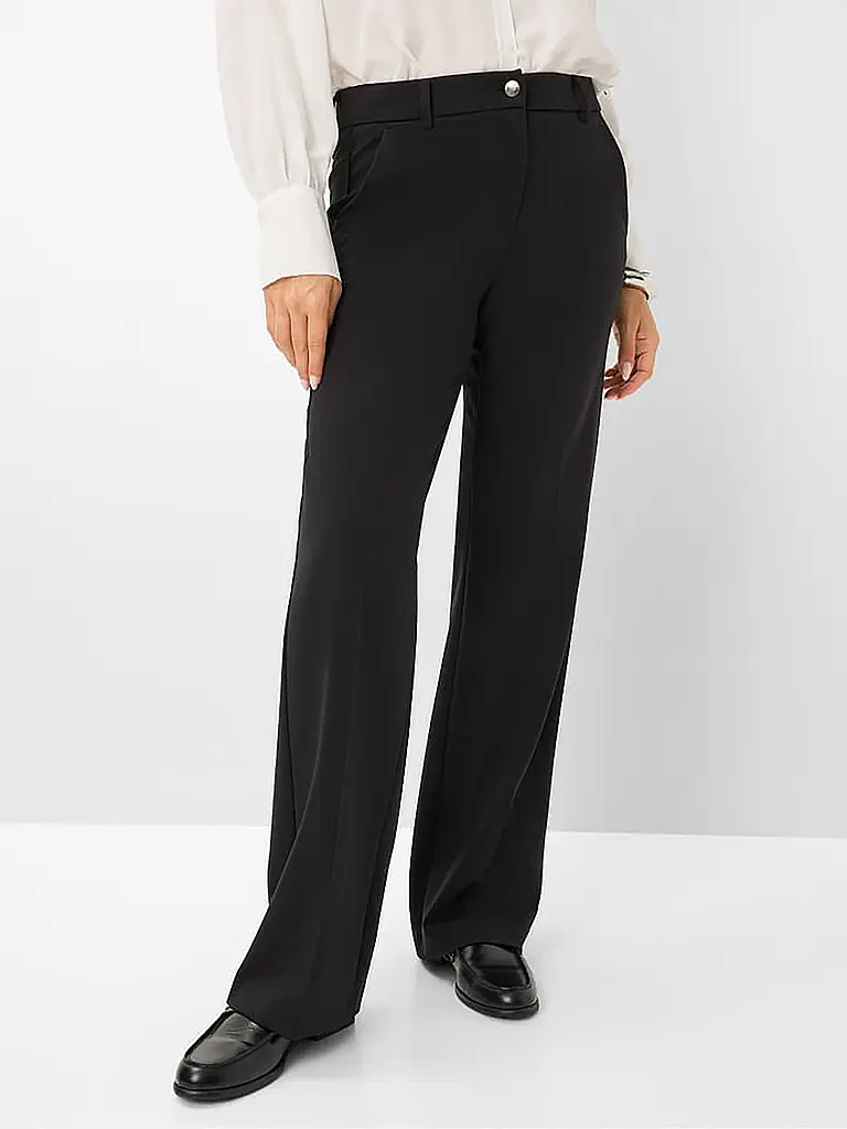 BRAX | Marlenehose MAINE | schwarz