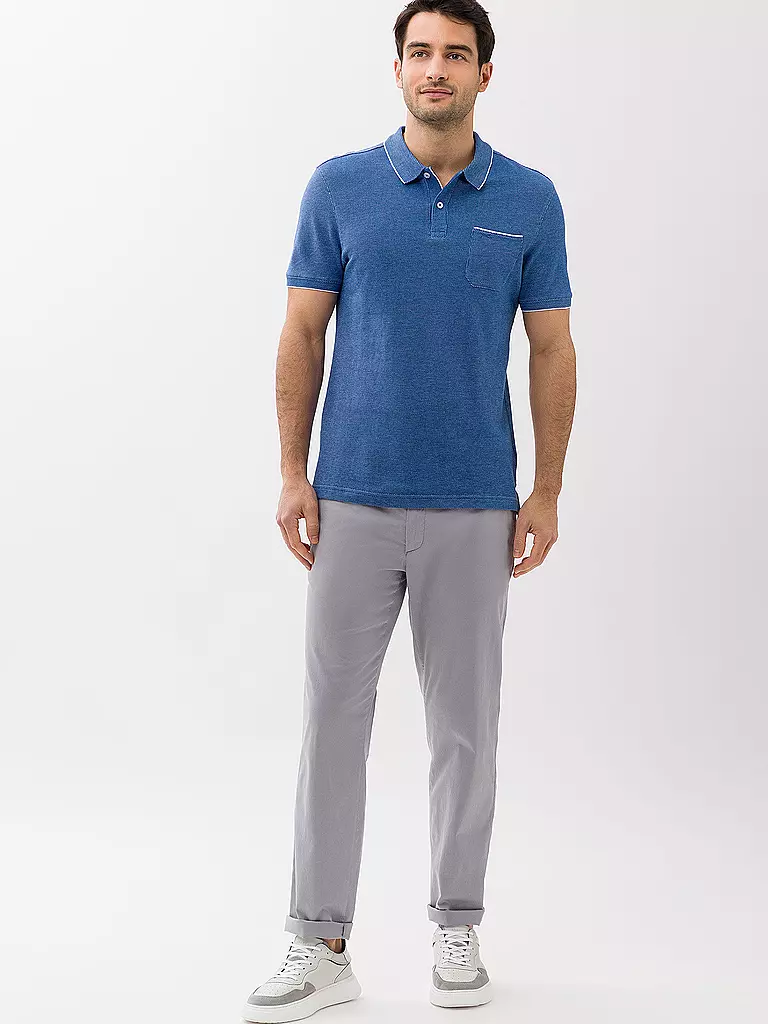 BRAX | Poloshirt Regular Fit PADDY | blau