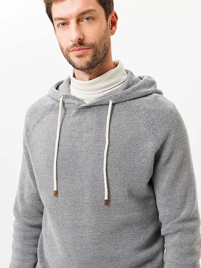 BRAX | Pullover - Hoodie SID | grau