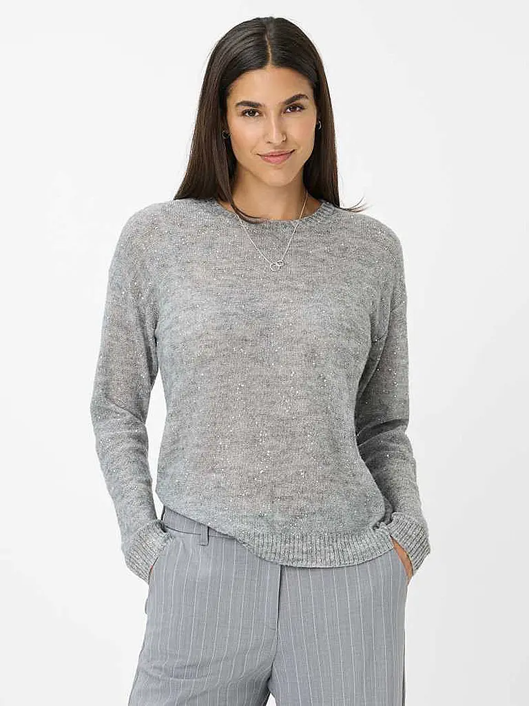 BRAX | Pullover LESLEY | grau