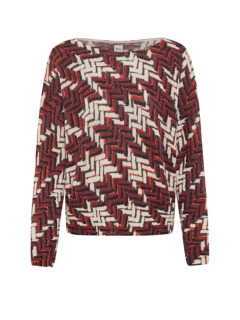 BRAX | Pullover LISA | dunkelrot
