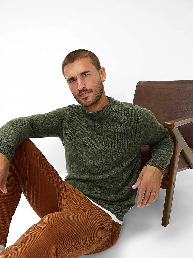 BRAX | Pullover RICK | olive