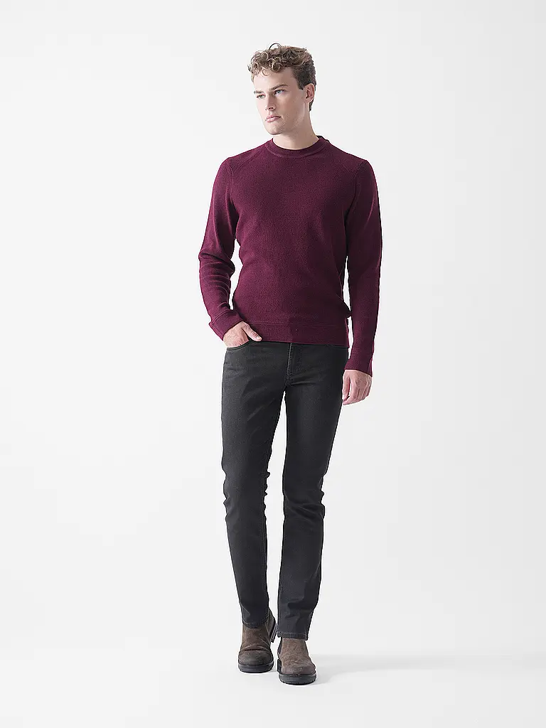 BRAX | Pullover ROY | dunkelrot