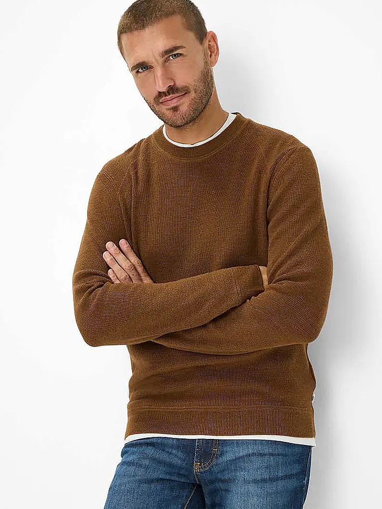 BRAX | Pullover ROY | camel