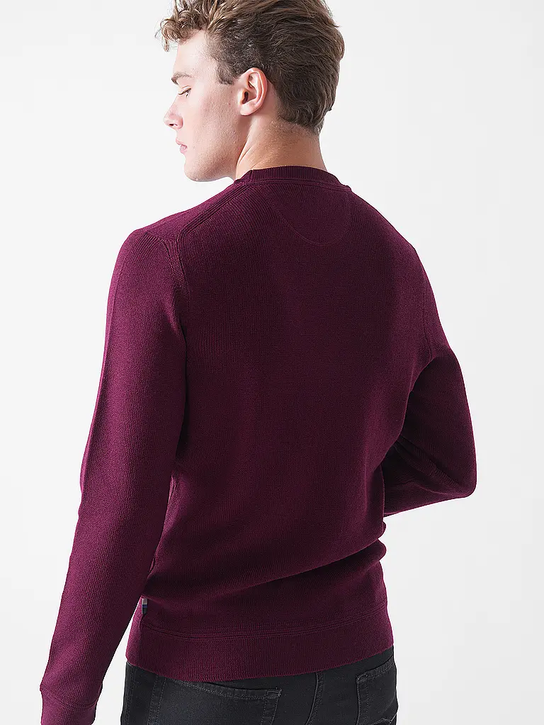 BRAX | Pullover ROY | dunkelrot