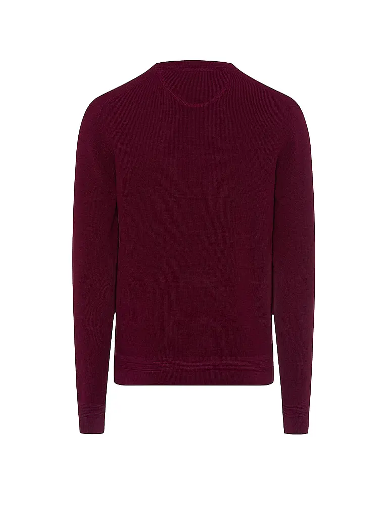 BRAX | Pullover ROY | dunkelrot