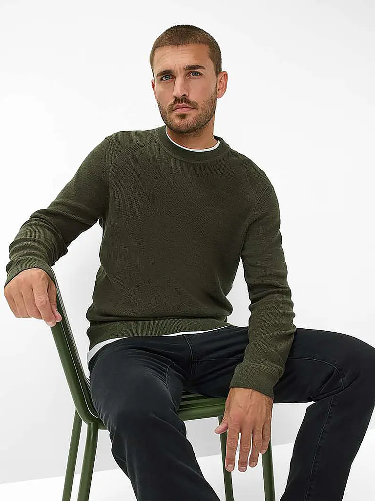 BRAX | Pullover ROY | olive