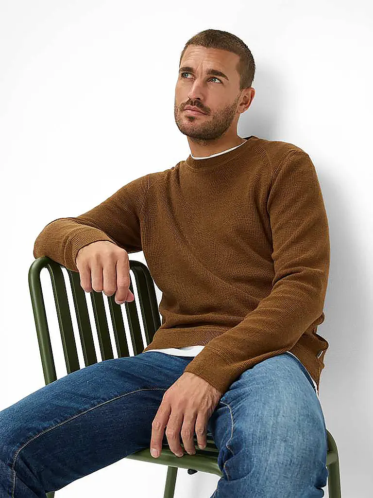 BRAX | Pullover ROY | camel