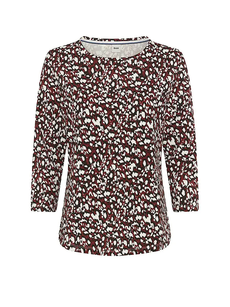 BRAX | Shirt CARINA M | dunkelrot