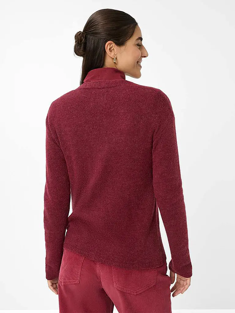 BRAX | Strickjacke ALICIA | dunkelrot