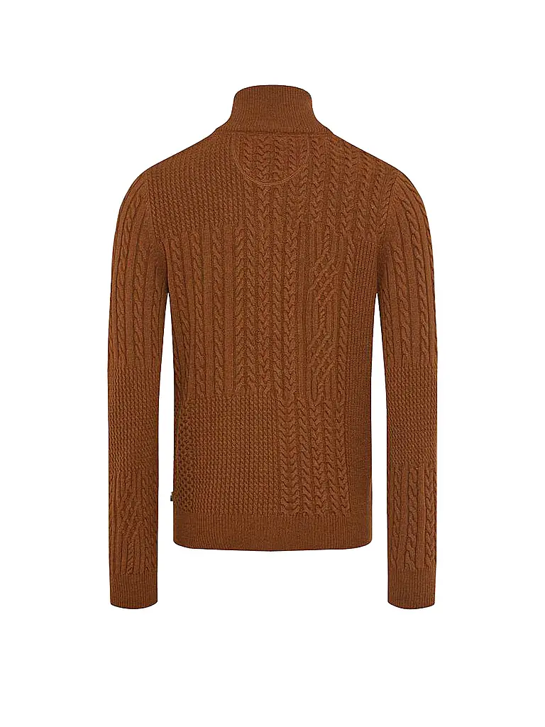 BRAX | Strickjacke JEFF | braun