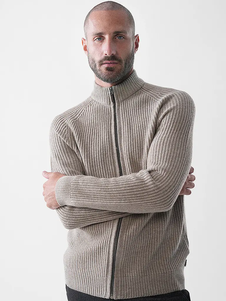 BRAX | Strickjacke JORIS | beige