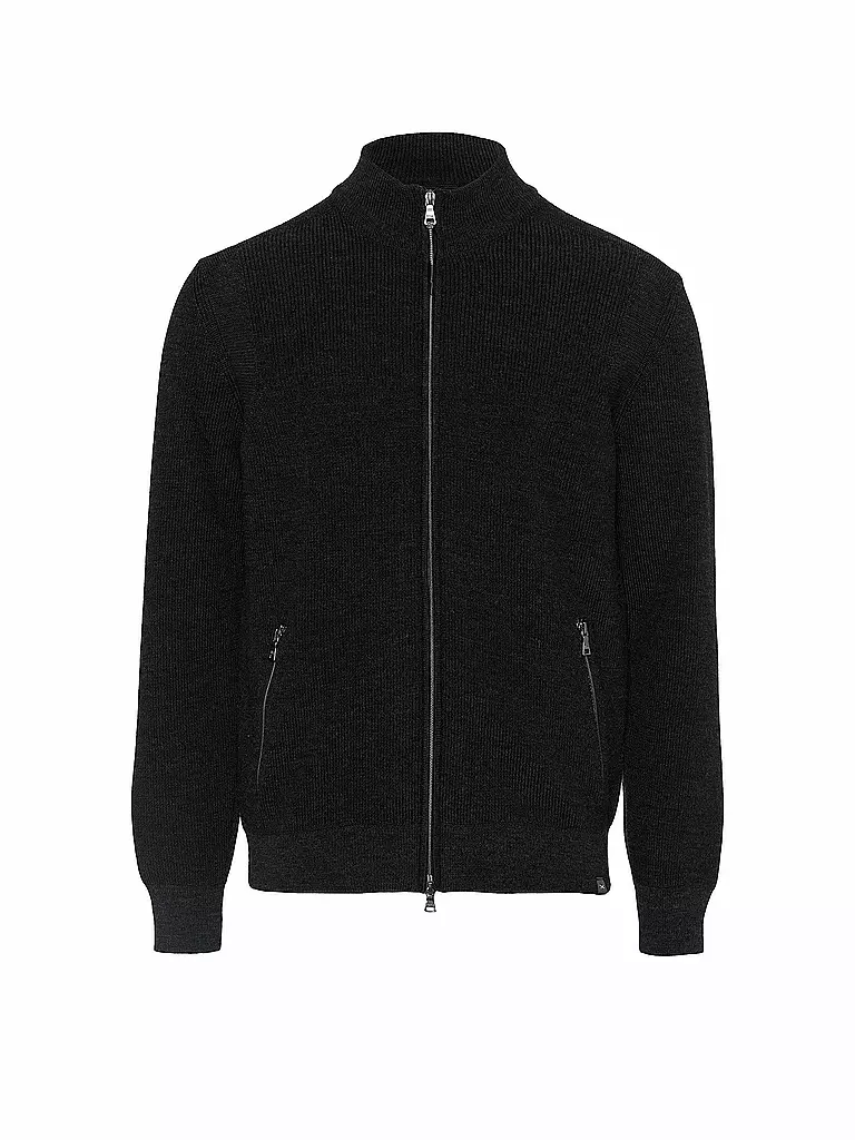 BRAX | Strickjacke | schwarz
