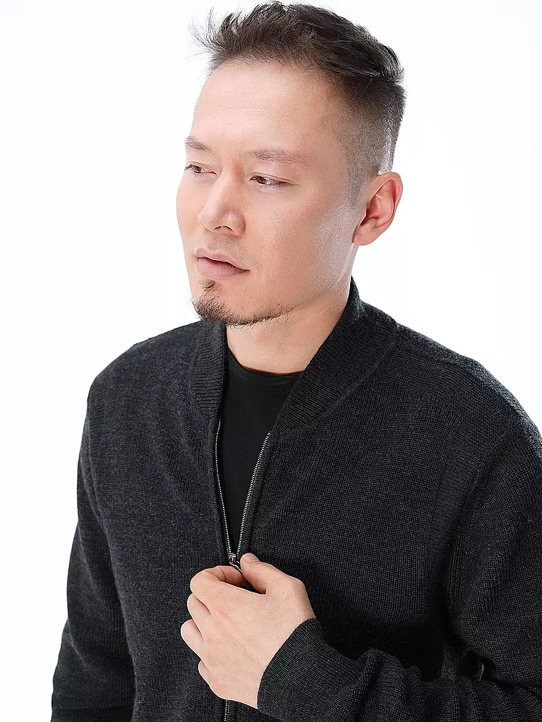 BRAX | Strickjacke | schwarz