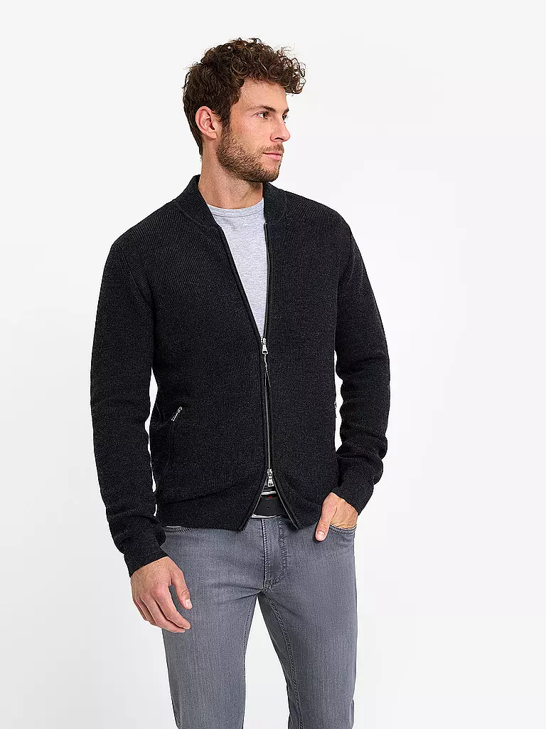 BRAX | Strickjacke | schwarz