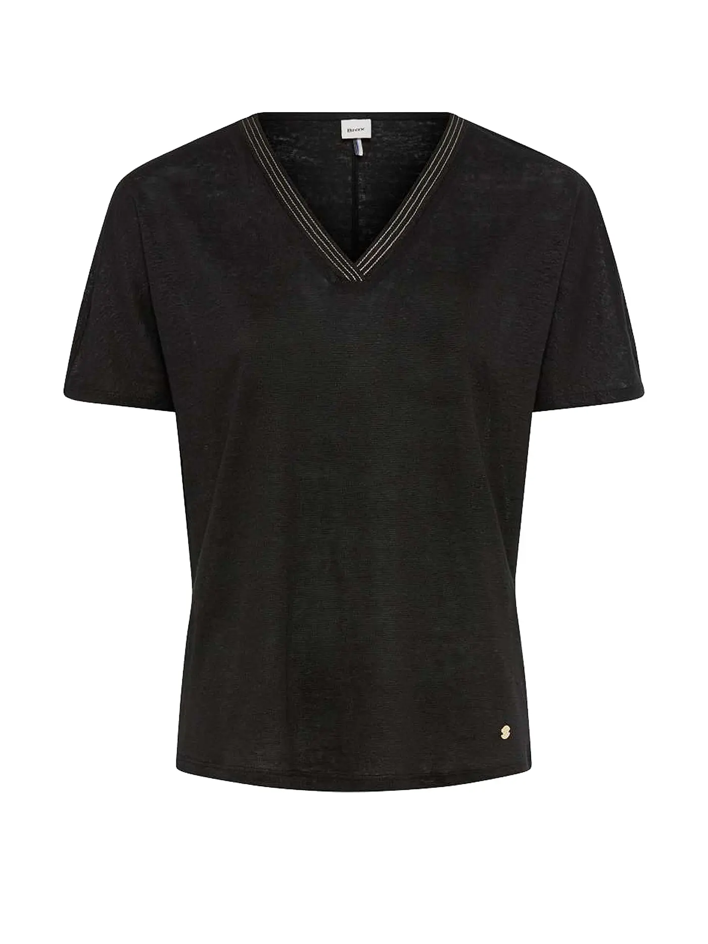 BRAX | T-Shirt CAELEN | schwarz