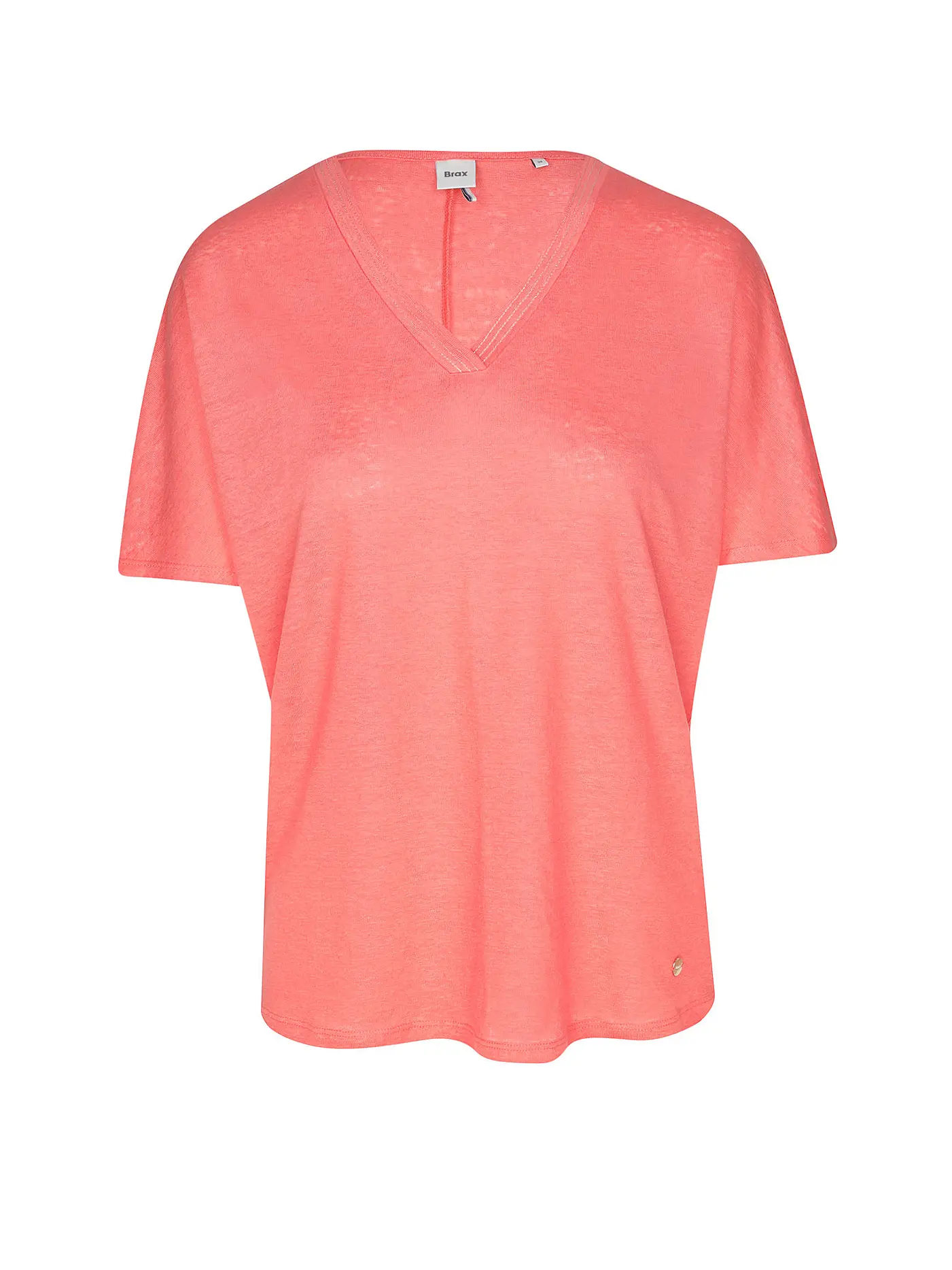 BRAX | T-Shirt CAELEN | koralle
