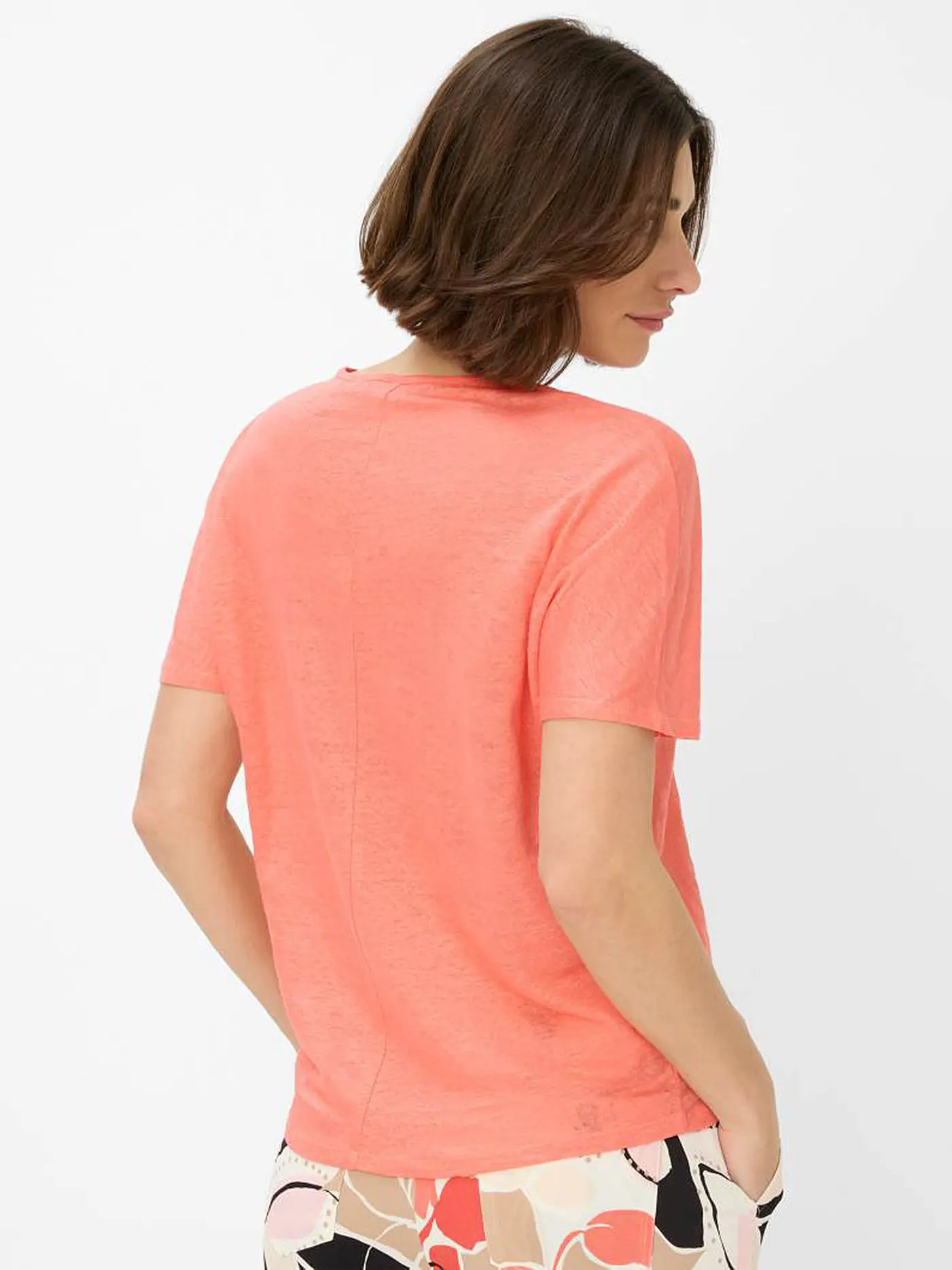 BRAX | T-Shirt CAELEN | koralle