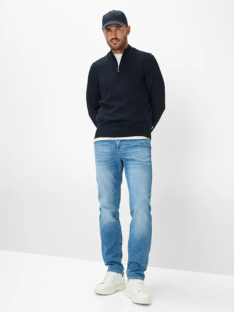 BRAX | Troyer Pullover STEFFEN | dunkelblau
