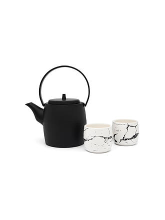 BREDEMEIJER | Tee Set Kobe 3tlg 1,2l Guss/Schwarz