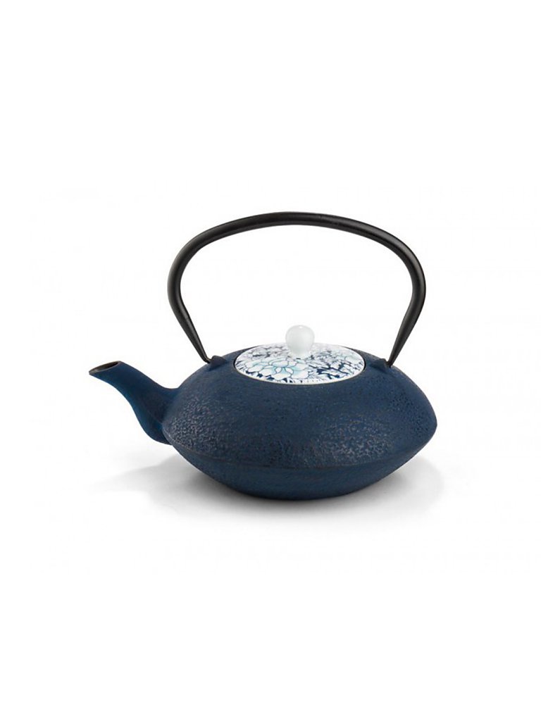 BREDEMEIJER Guss-Teekanne Yantai 1,2l blau