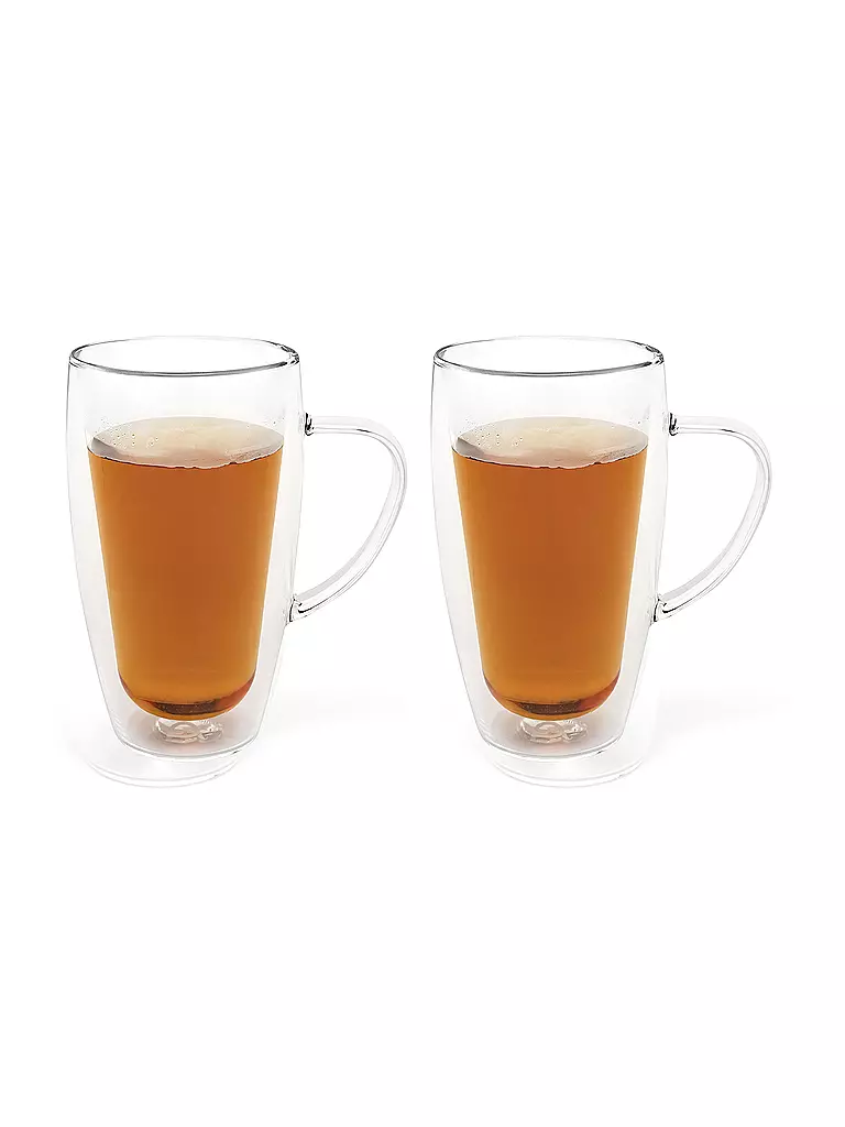 BREDEMEIJER | Glas doppelwandig Kaffee/Tee 2er 295ml | transparent