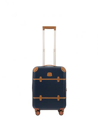 BRICS | Trolley "Bellagio" 55cm (Blau/Tabak)