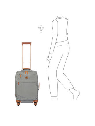 BRICS | Handgepäck Trolley X-TRAVEL 55cm Cloud