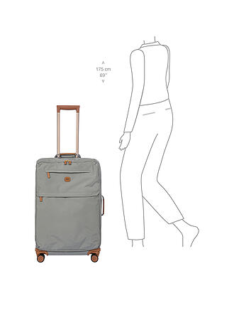 BRICS | Trolley X-TRAVEL 71cm Cloud