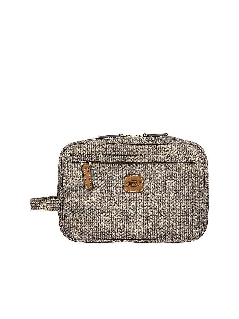 BRICS Trousse de toilette X-Bag Wool Nut marron clair