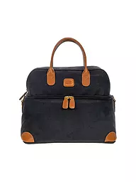 BRICS | Kosmetikkoffer "Life" (Camel) | dunkelblau