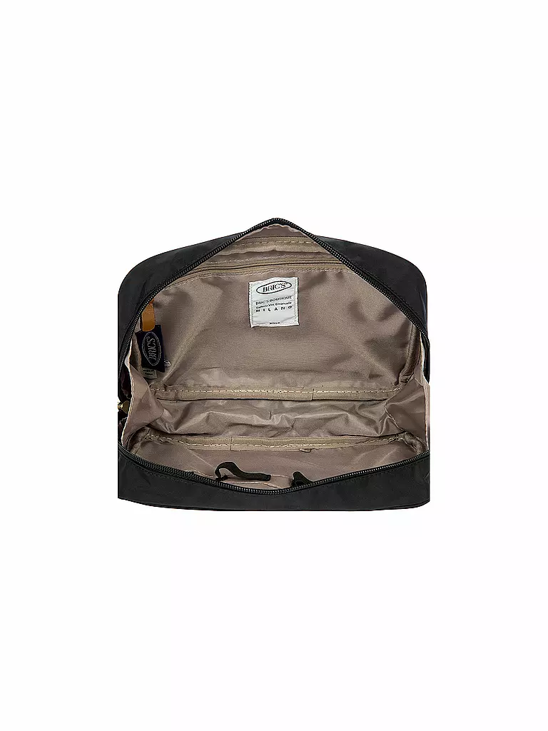 BRICS | Kosmetiktasche "X-Bag" (Black) | schwarz