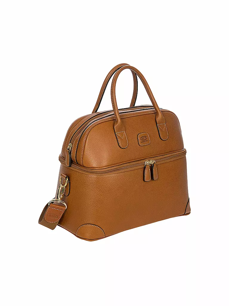 BRICS | Kosmetiktasche LIFE PELLE | braun