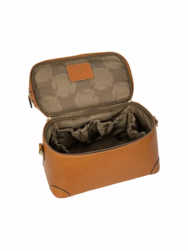 BRICS | Kosmetiktasche LIFE PELLE | braun